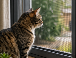 Moustiquaire et chat : comment protéger vos fenêtres sans risque ni dégâts