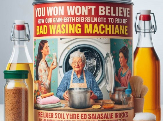 Nos grands-mères avaient tout compris : l'astuce infaillible pour éliminer les mauvaises odeurs du lave-linge