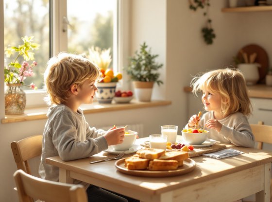 Que donner à nos enfants au petit déjeuner ? Les clés d'un repas équilibré et savoureux