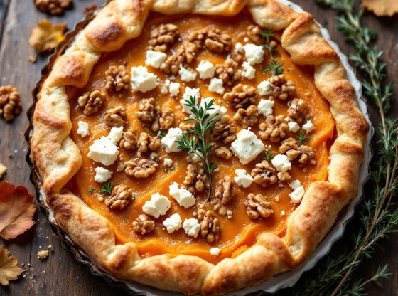 Panés de butternut, chèvre et miel : une recette sucrée-salée irrésistible