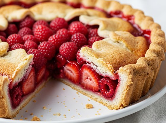 Tarte aux fraises et framboises : le dessert sexy du printemps
