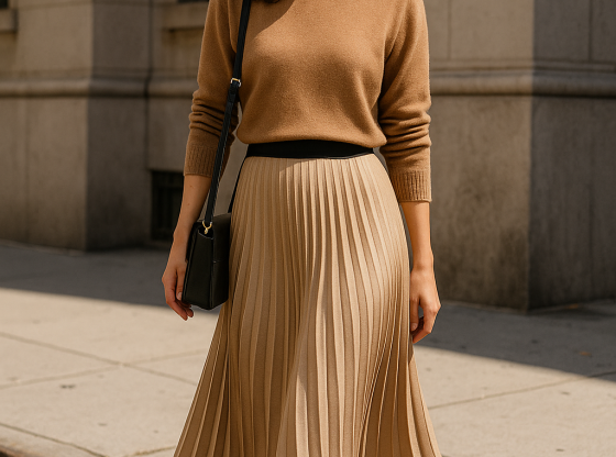 Pourquoi la jupe plissée est plus sexy qu'une mini et plus chic qu'un tailleur