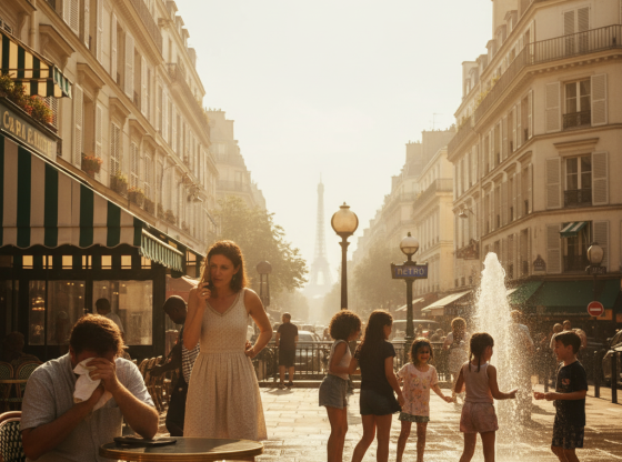 Pic de chaleur à Paris : plus de 30 degrés annoncés sous le dôme anticyclonique