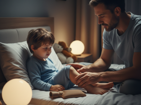 Votre enfant a mal aux jambes le soir : simple fatigue ou poussée de croissance ?
