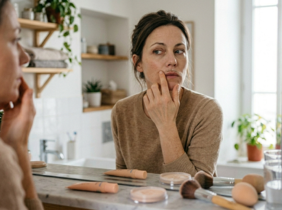 Cette zone que vous cachez mal : l’erreur maquillage que beaucoup font