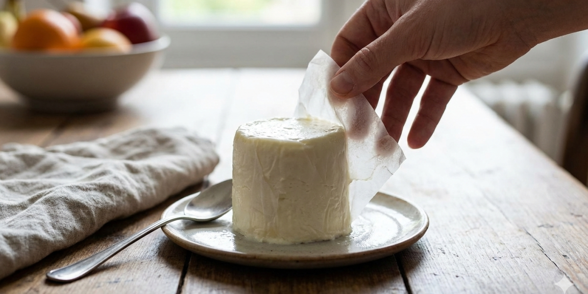 Pourquoi y a-t-il du papier autour d'un petit suisse ? La vraie raison