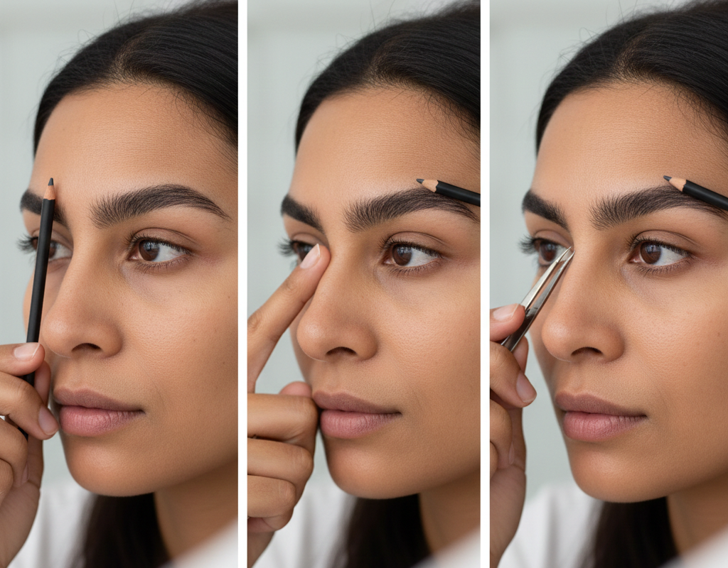 Comment épiler vos sourcils à la maison selon la forme de votre visage