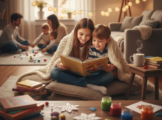 Idées d’activités cocooning pour occuper les enfants pendant les week-ends d’hiver