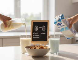 Lait entier ou demi-écrémé : la différence qui change tout au quotidien